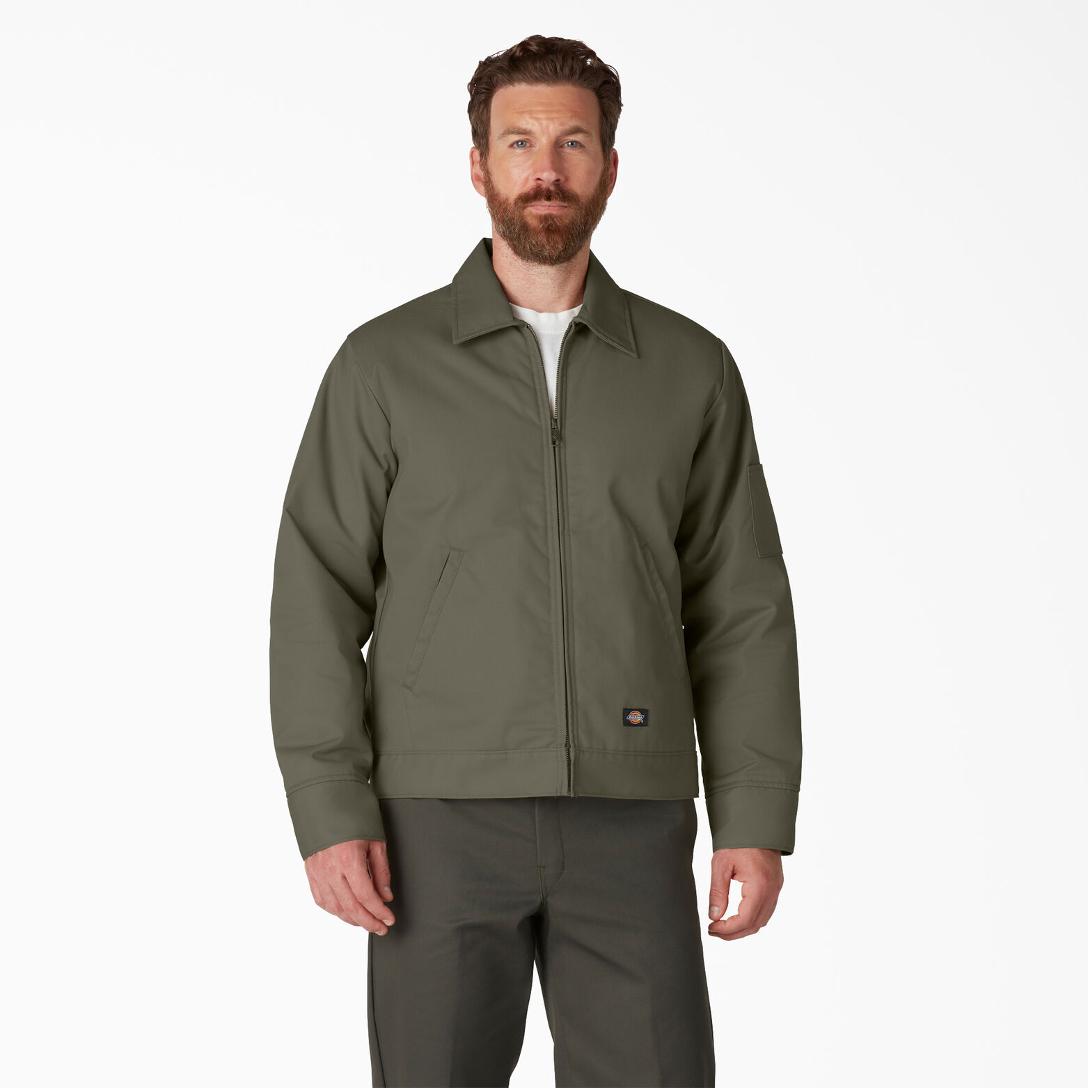 Dickies Men's Big-Tall Lined Eisenhower Jacket Dickies Men's Big-Tall Lined Eisenhower Jacket